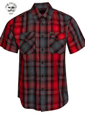 DIXXON FLANNEL - CANDY FLAKE Bamboo S/S Shirt - Men's 3XL